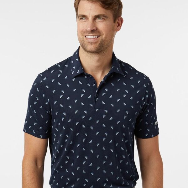 Men's Ultimate365 Mesh Print Polo Thumbnail