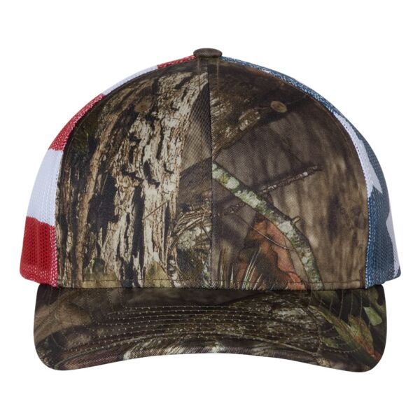 Printed Mesh-Back Trucker Cap Thumbnail