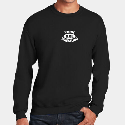 Iron Sharpens Iron- Heavy Blend Crewneck Sweatshirt Thumbnail